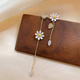 Flower Daisy Clavicle Chain Necklace