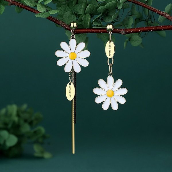 Flower Daisy Clavicle Chain Necklace