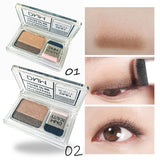 Two-color small box lazy eye shadow