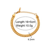 Women's Bracelet Gold Jewelry Street Style