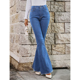 Femme High Waist Full Length Slim Jeans