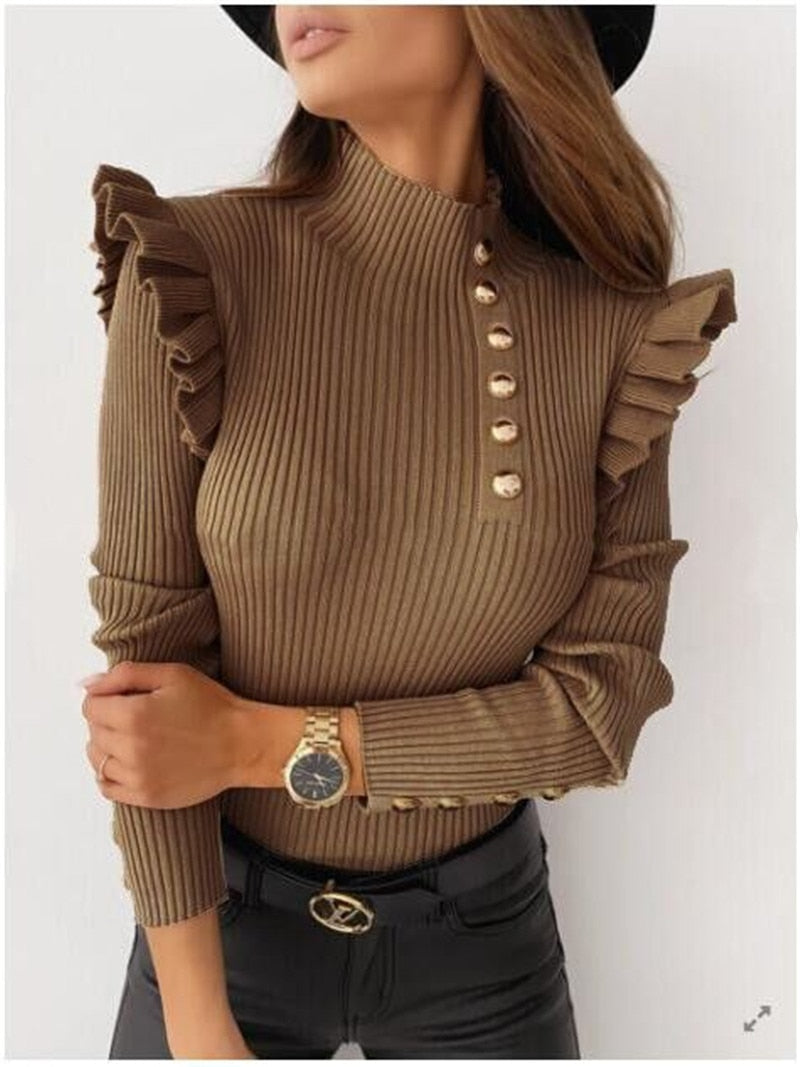 Elegant Women Autumn Winter Warm Sweaters