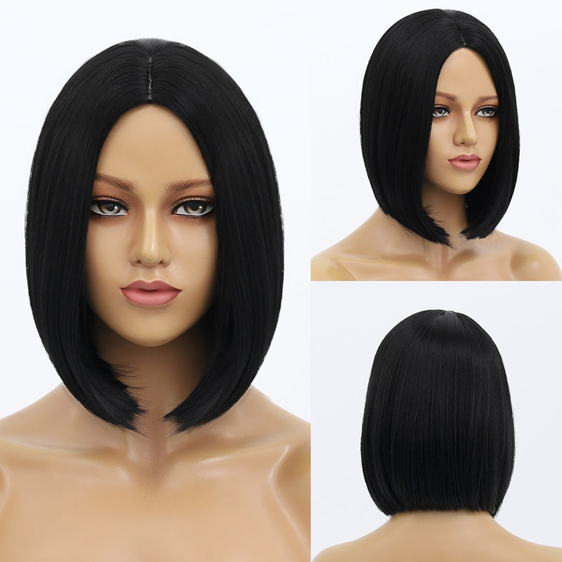 Short Bob Wig With Bangs