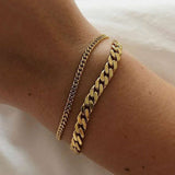 Women's Bracelet Gold Jewelry Street Style