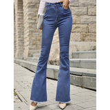 Femme High Waist Full Length Slim Jeans