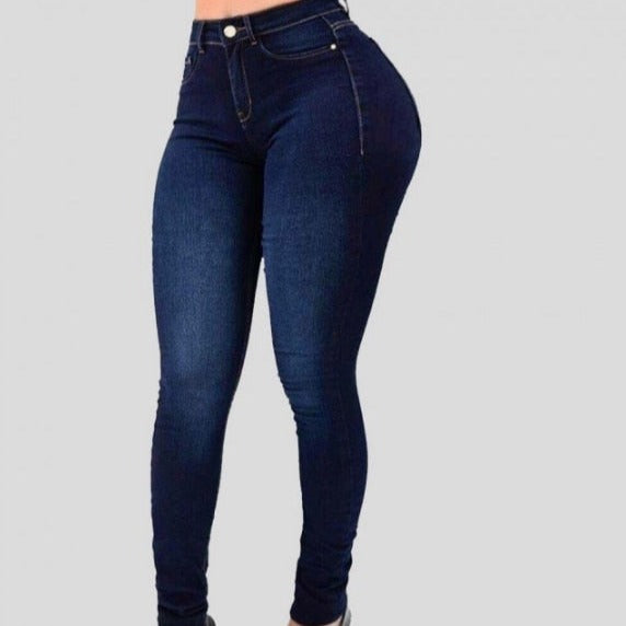 Women's Curvy  Jeans High Waist