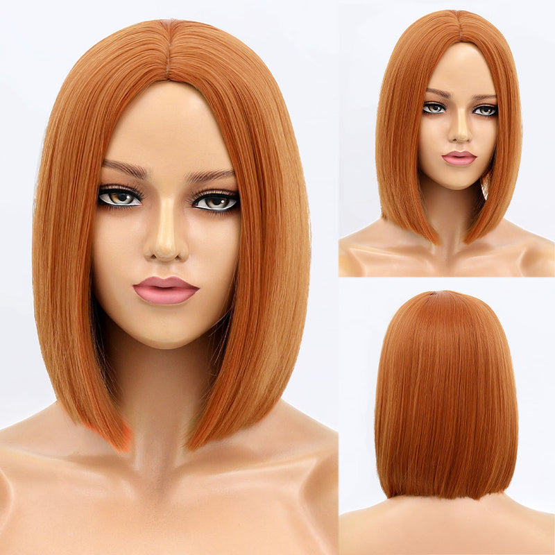 Short Bob Wig With Bangs