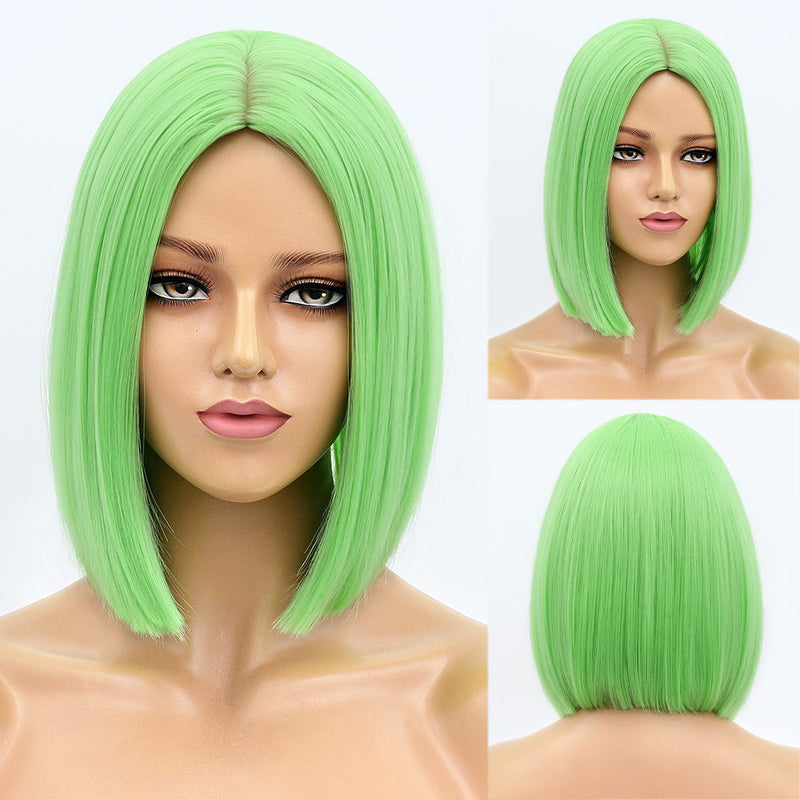 Short Bob Wig With Bangs