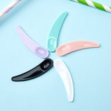 Mini Cosmetic Spatula Disposable Curved Scoop