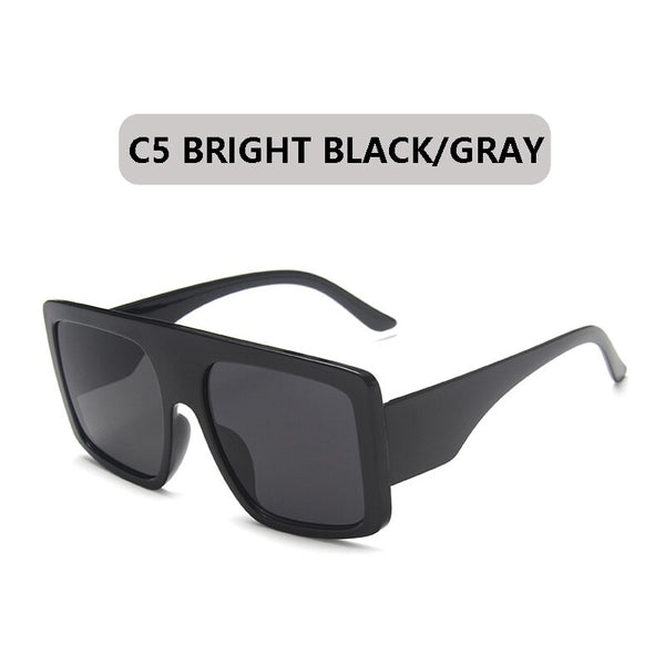 Women Big Frame Colorful Sun Glasses