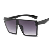 Plastic Female Big Frame Sun Glasses