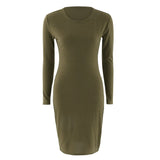 Tight Dress Female Street Plus Size Dress