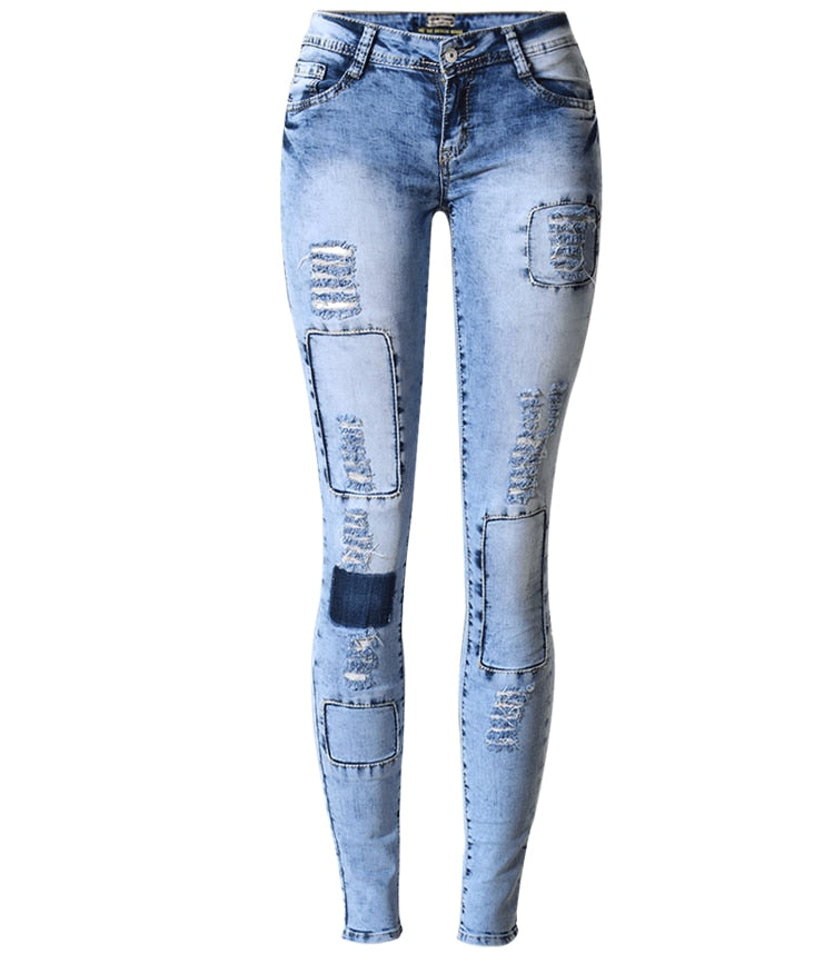 Sexy Push Up Denim Women Fashion Jeans