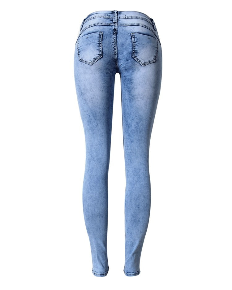 Sexy Push Up Denim Women Fashion Jeans