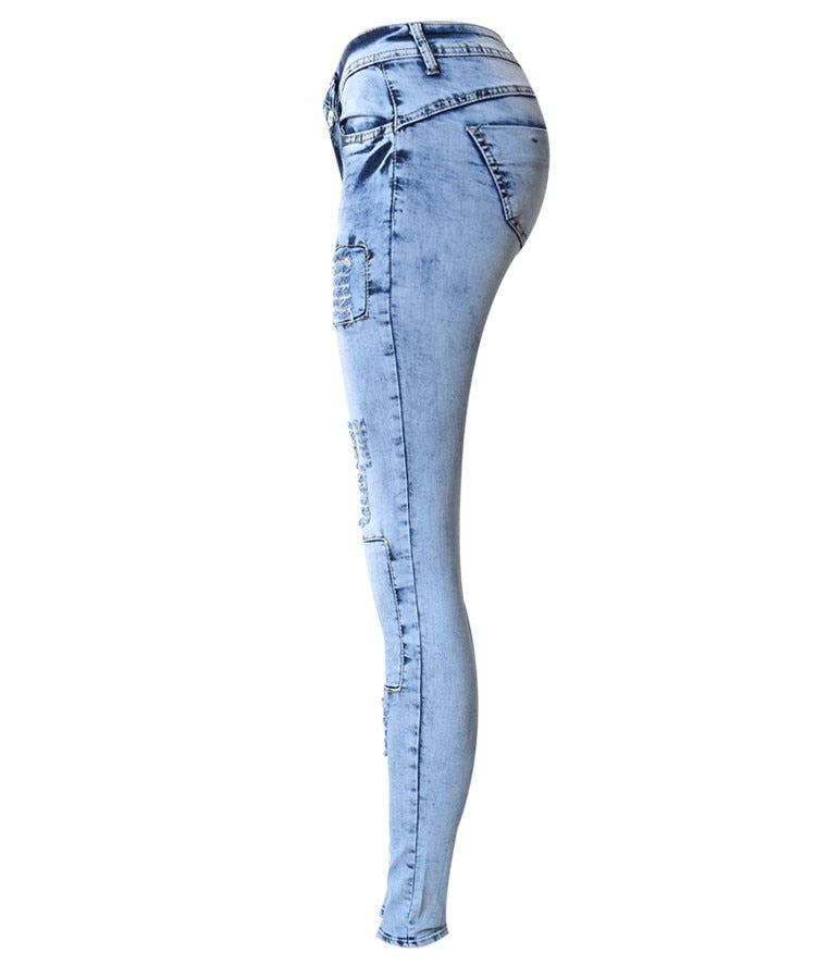 Sexy Push Up Denim Women Fashion Jeans