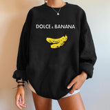 Dolce&banana Print Women Sweatshirts