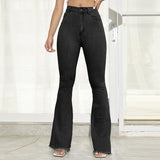 Femme High Waist Full Length Slim Jeans