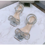 Luxury Rhinestones Bowknot Shoes