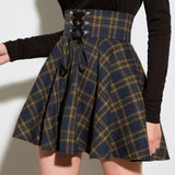 Retro Pleated Short Skirts