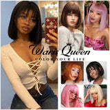 Short Bob Wig With Bangs