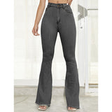 Femme High Waist Full Length Slim Jeans