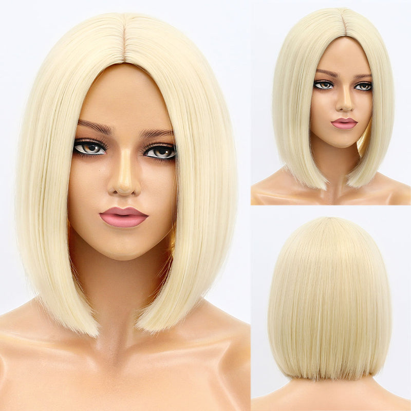 Short Bob Wig With Bangs