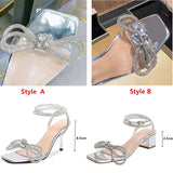 Luxury Rhinestones Bowknot Shoes