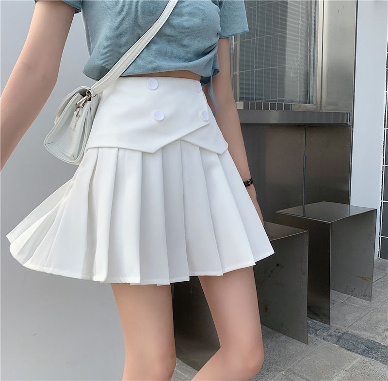 Patchwork High Waisted Mini Skirts