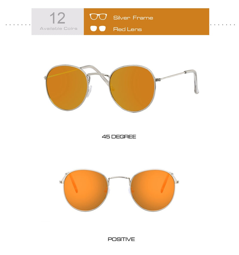 Small Retro Round Sunglasses