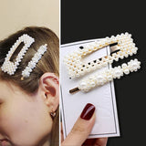 Handmade Pearls Hair Clips Pin