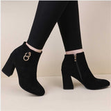 Retro Plush Warm Autumn Winter Women's Boot