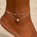 Butterfly Anklet Rhinestone Chain