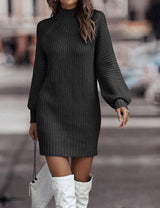 Knit Sweater Dress Women