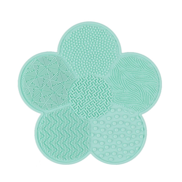 Makeup Brush Mat Cleaner with Suction Cup