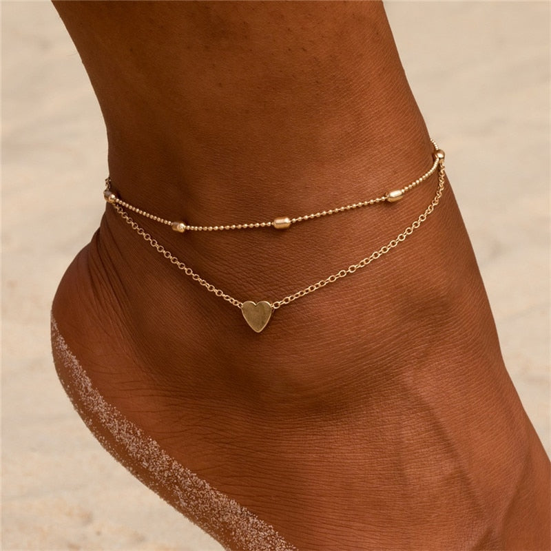 Sandal Anklet Chain Foot Jewelry