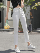 Summer Denim Pants For Ladies Pocket