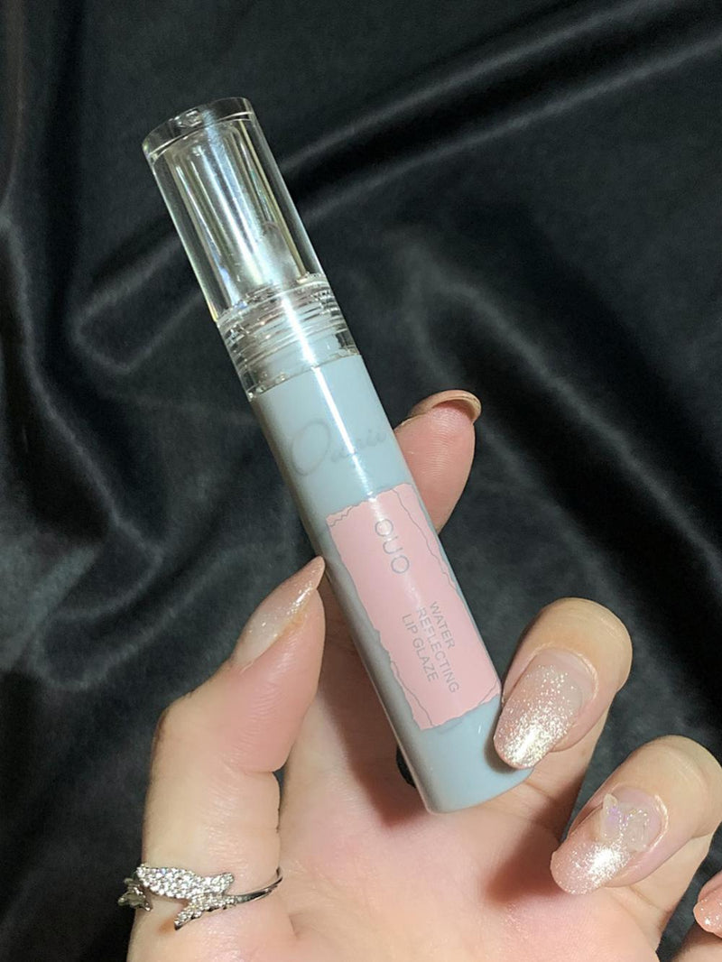 Pink Clear Mirror Water Lip Gloss