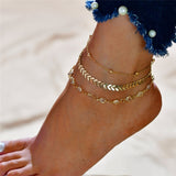 Sandal Anklet Chain Foot Jewelry