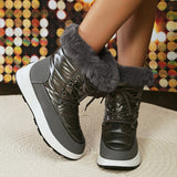 Chunky Platform Waterproof Snow Boots