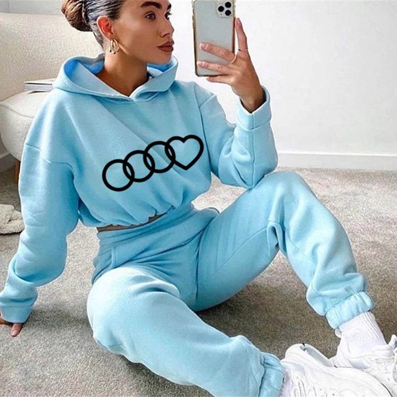 Winter Fashion Casual Gym Tracksuit