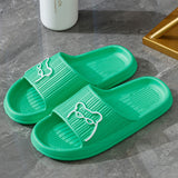 Men's Summer Women Slippers Indoor Bath Thick Platform