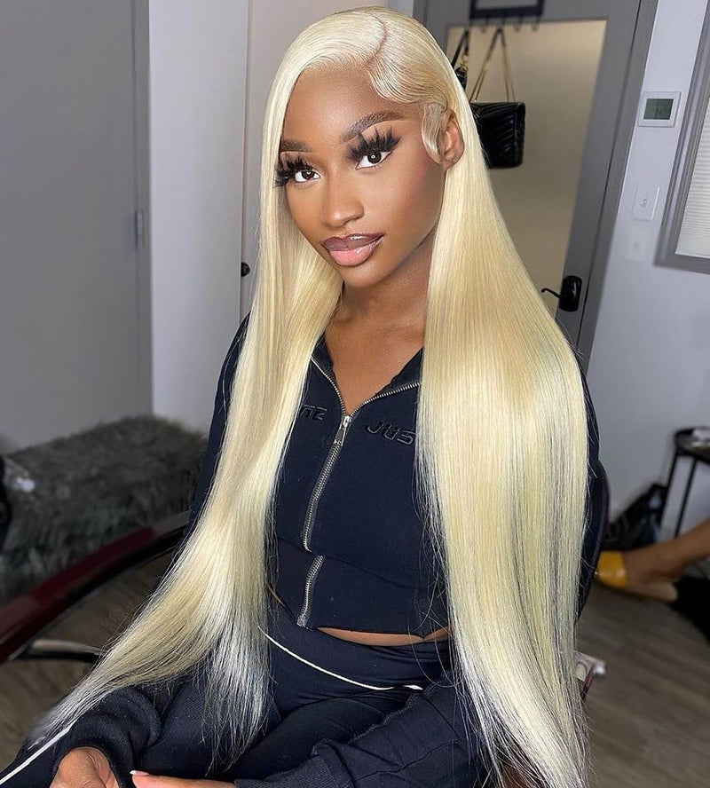 Bone Straight 13x4 Lace Front Human Hair Wigs