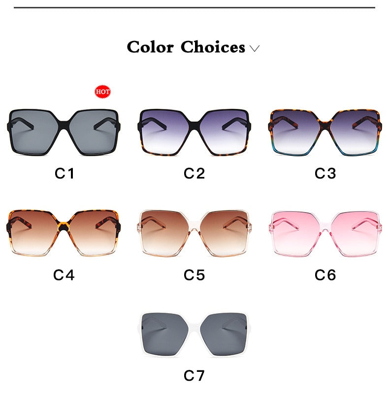 Women Oversize Sunglasses