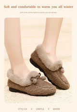 Fashion Fur Women's Shoes Lightweight