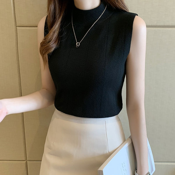 Women Tops Turtleneck Blouse