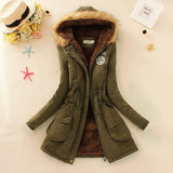 Casual Slim Coat Emboridery Hooded