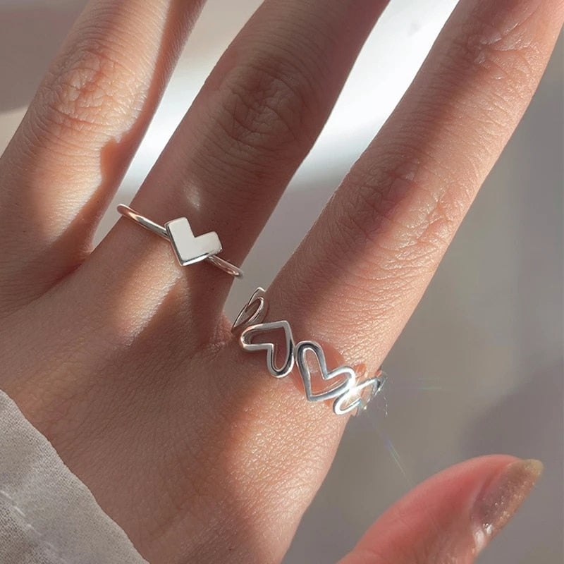 Open Adjustable Finger Ring