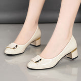 Temperament Ladies Heeled Shoes