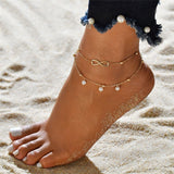 Sandal Anklet Chain Foot Jewelry