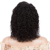 Sleek Curly Human Hair Wig